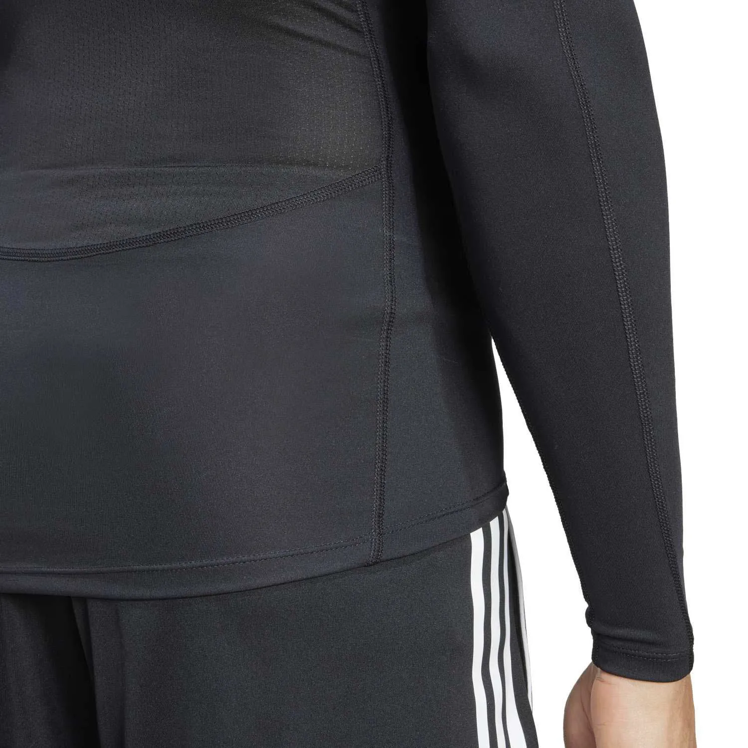 adidas TECHFIT Longsleeve Herren Langarmshirt Unterziehshirt schwarz