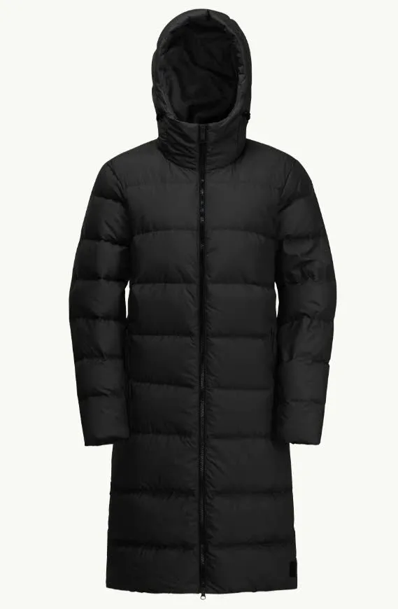 Jack Wolfskin Frozen Palace Coat W Daunenmantel Wintermantel Damen schwarz