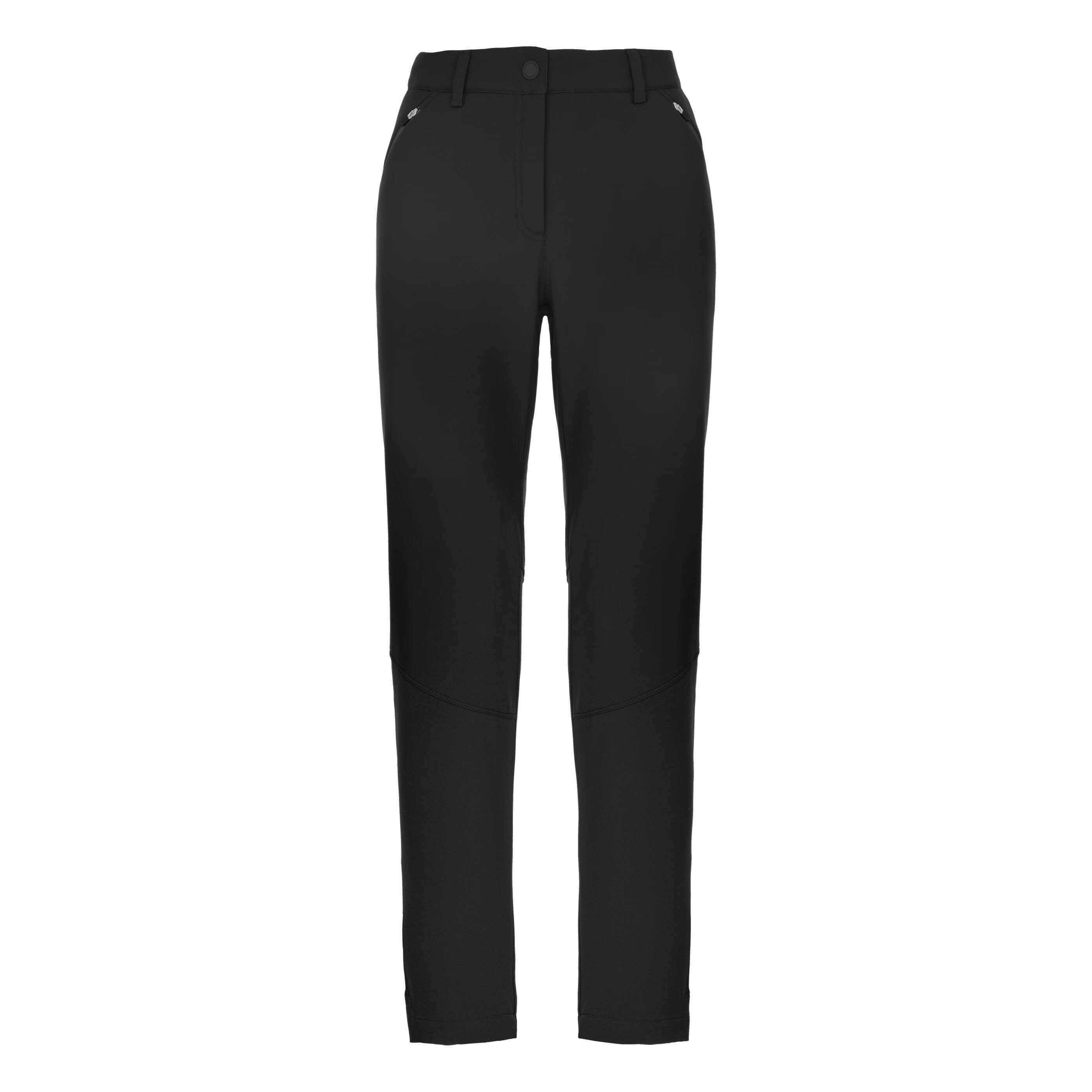 Salewa Dolomia Trekkinghose gefüttert Wanderhose lange Hose Damen schwarz