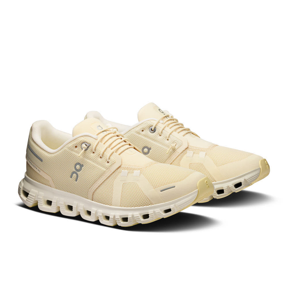On Cloud 6 Freizeitschuh Damen Sneaker Laufschuhe gelb