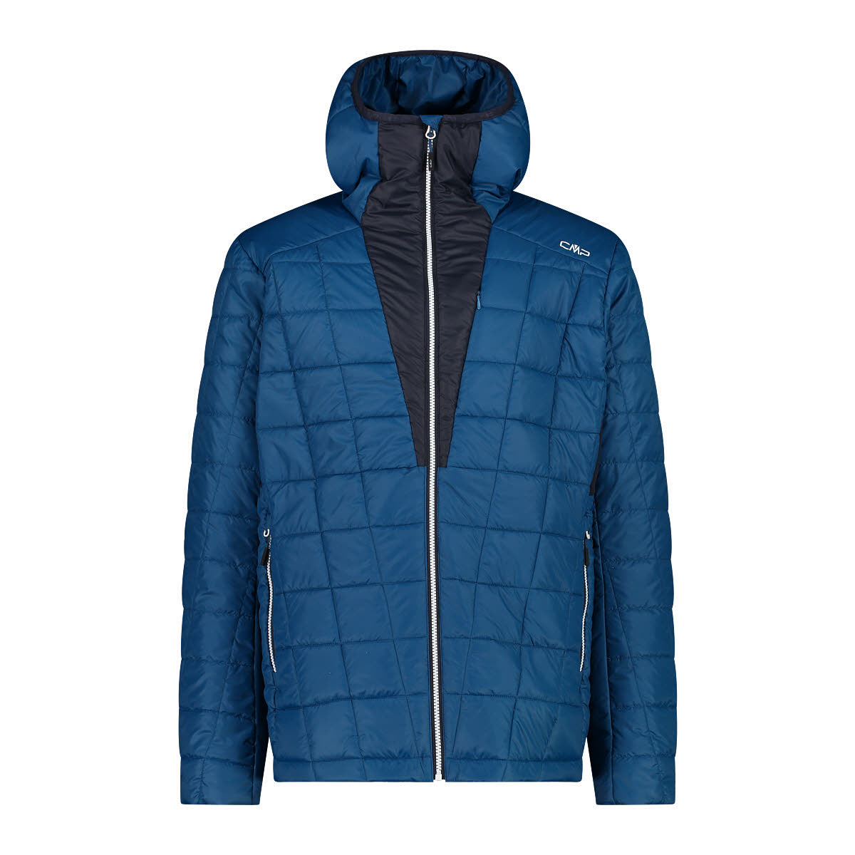 CMP Herren Kapuzenjacke Daunenjacke blau