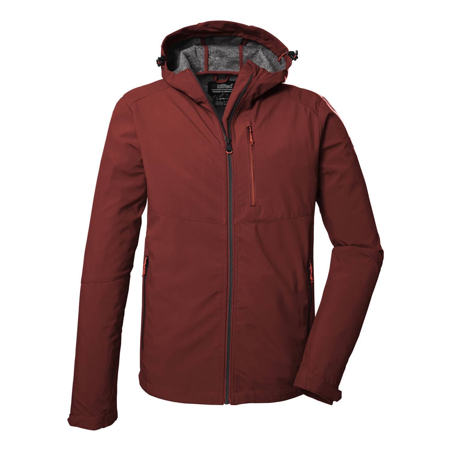 Killtec KOS 259 MN SFTSHLL JCKT Herren Softshelljacke Outdoorjacke rot