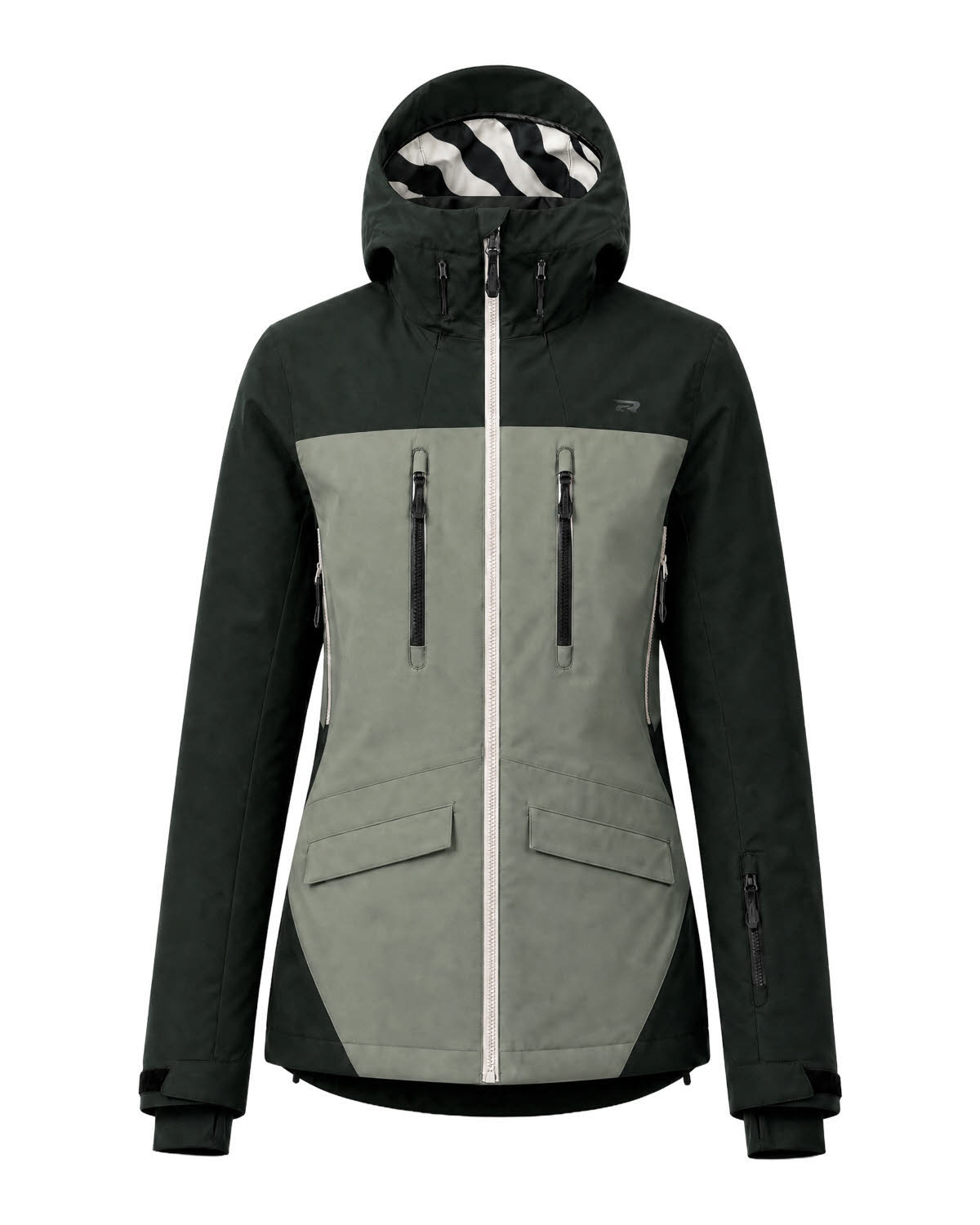 Rehall Violet-R26 Damen Skijacke Winterjacke schwarz