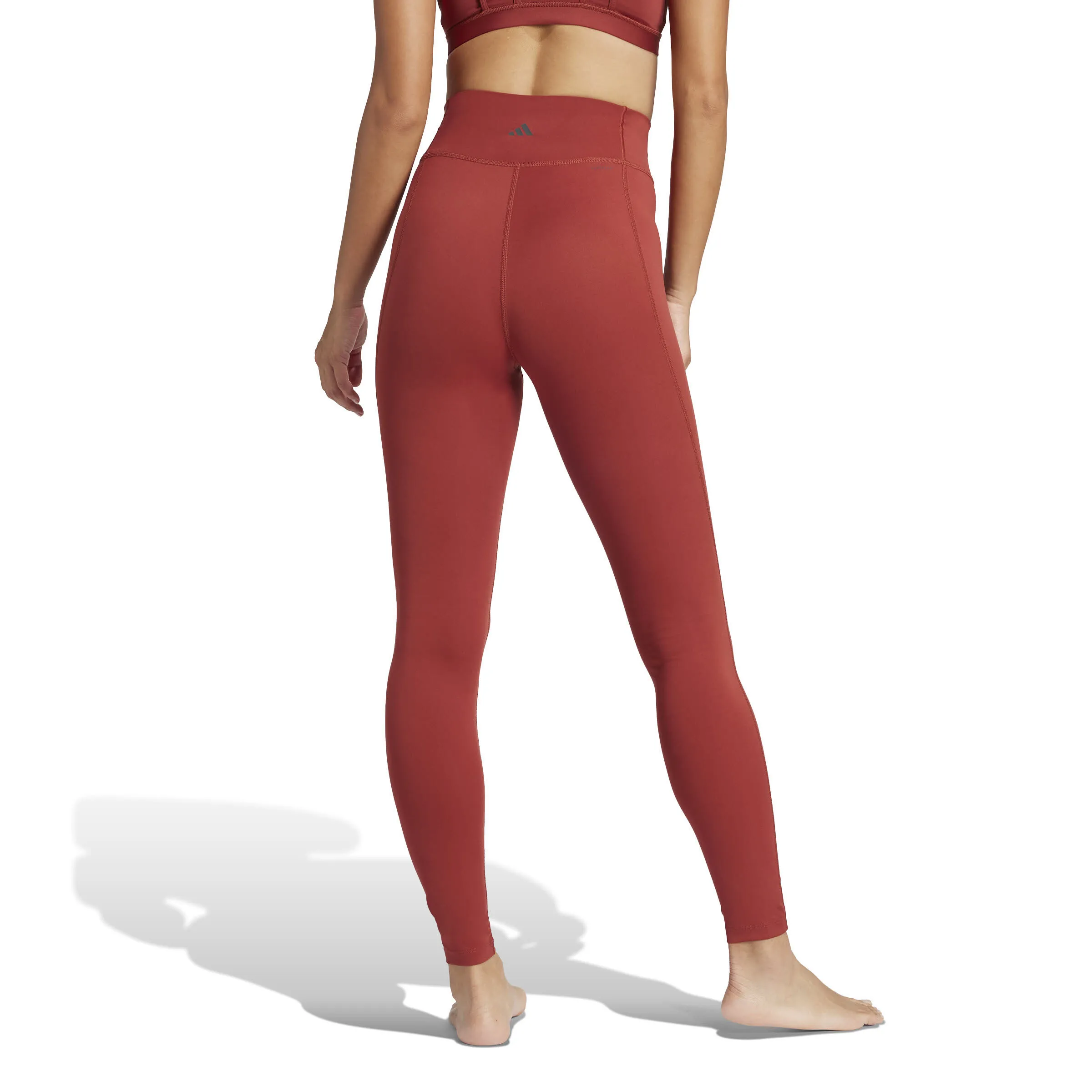 adidas All Me Essentials Full-Length Leggings Sportleggings Damen rot