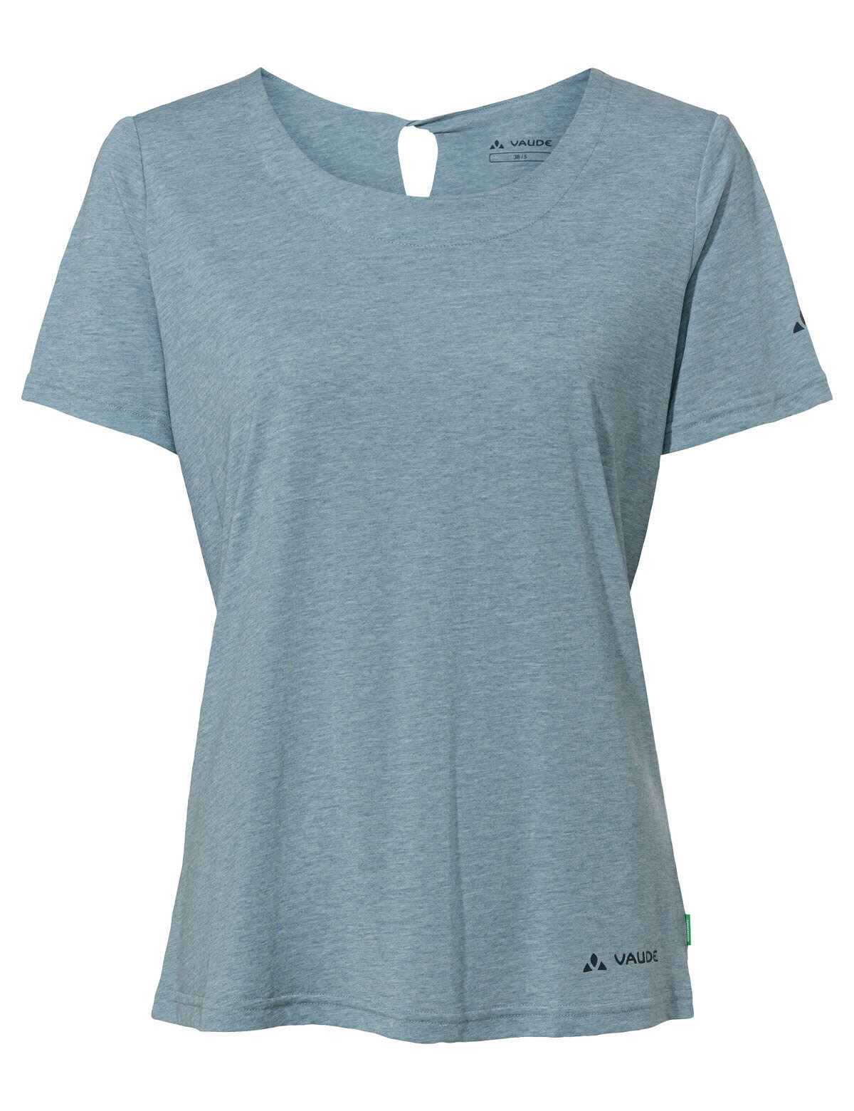 Vaude Skomer II Wander T-Shirt Damen blau