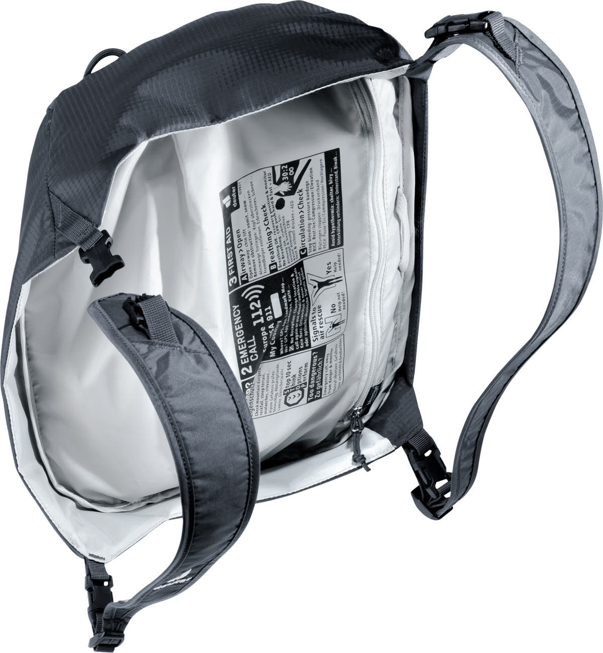 Deuter Aircontact Pro 85+10 Herren Trekkingrucksack black