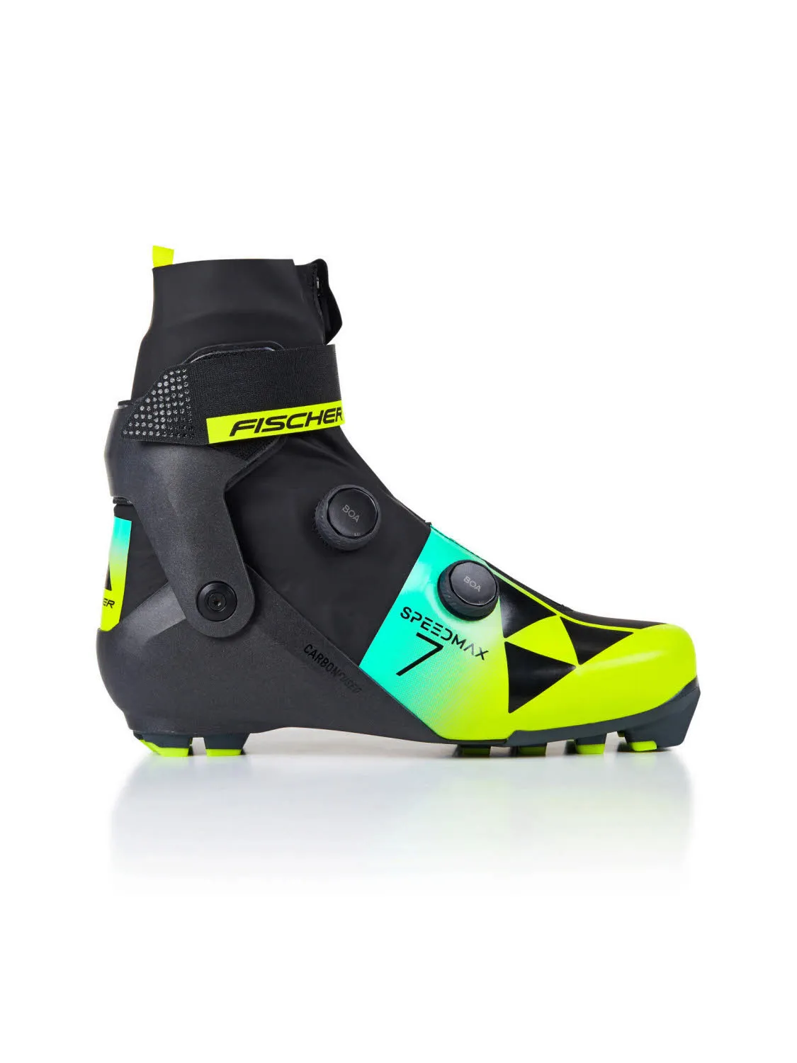 Fischer SPEEDMAX 7 SKATE BOA Unisex Skatingschuhe Langlaufschuhe schwarz