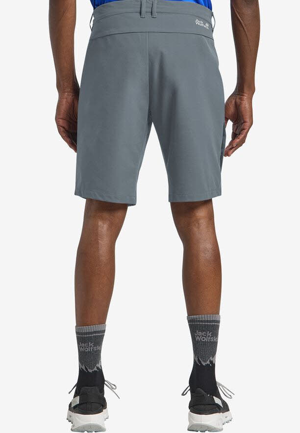 Jack Wolfskin Piso Trail Shorts Männer Hose kurz grau