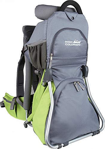 High Colorado Little Ranger Kindertrage Kraxe grau/grün