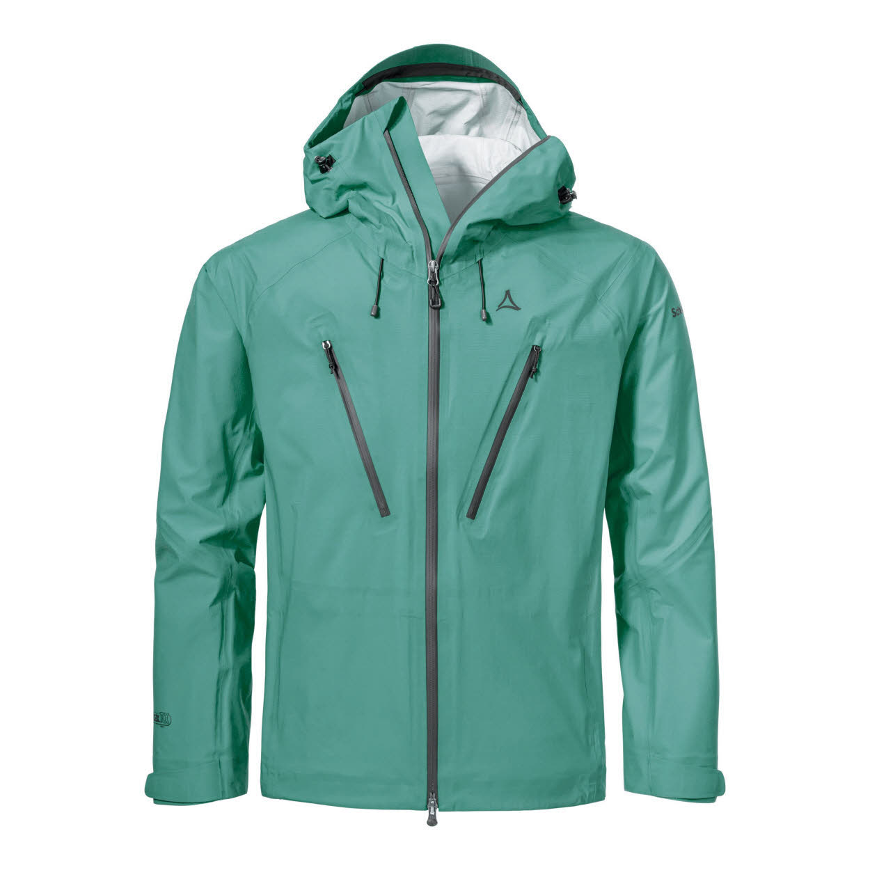 Schöffel Jacket Style Blaueis MNS Herren Regenjacke Wanderjacke grün
