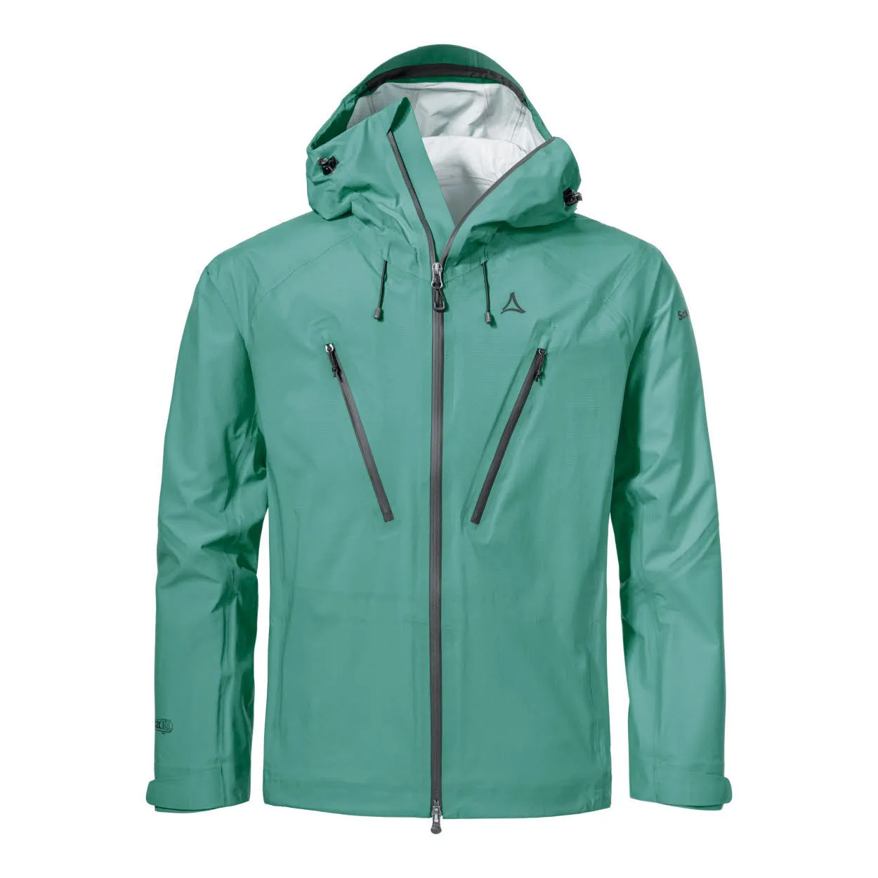 Schöffel Jacket Style Blaueis MNS Herren Regenjacke Wanderjacke grün