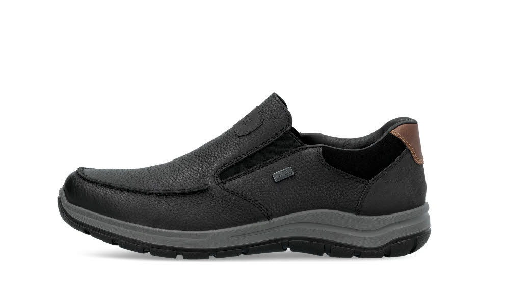 Rieker Herren Slipper Alltagsschuhe urbanschwarz