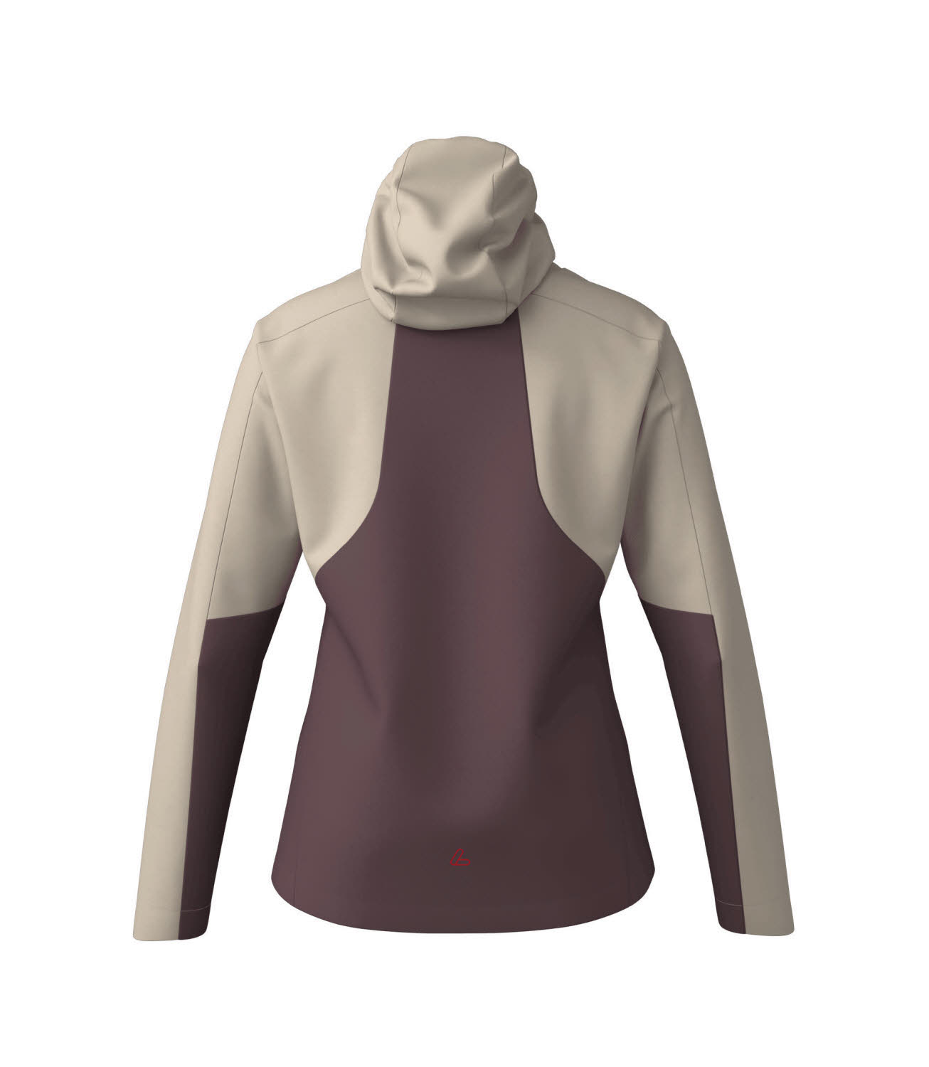 Löffler Hooded Jacket Vertigo AB Light Damen Softshelljacke Outdoorjacke beige