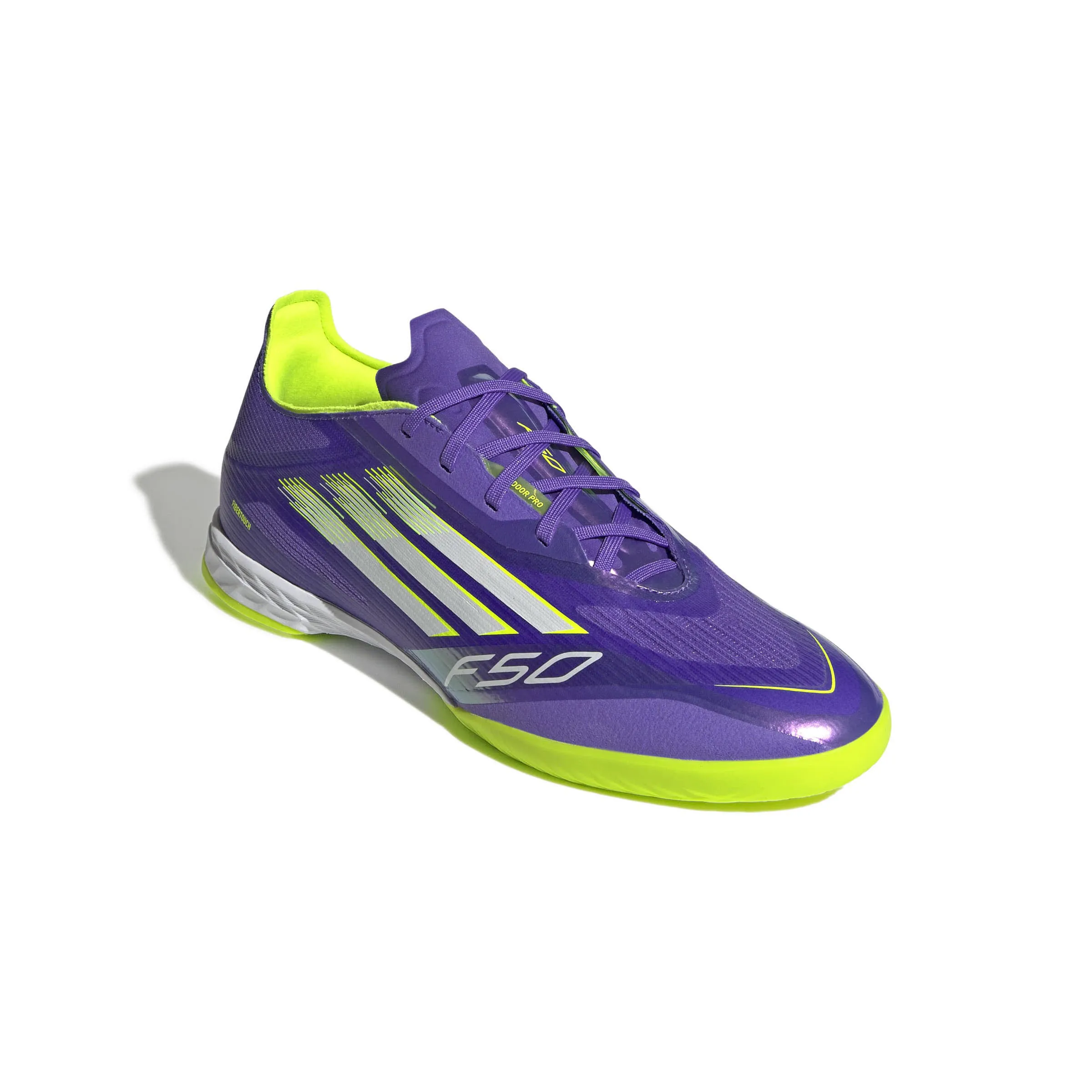 adidas F50 PRO IN Unisex Fußballschuhe Hallenschuhe purrus/ftwwht/luclem
