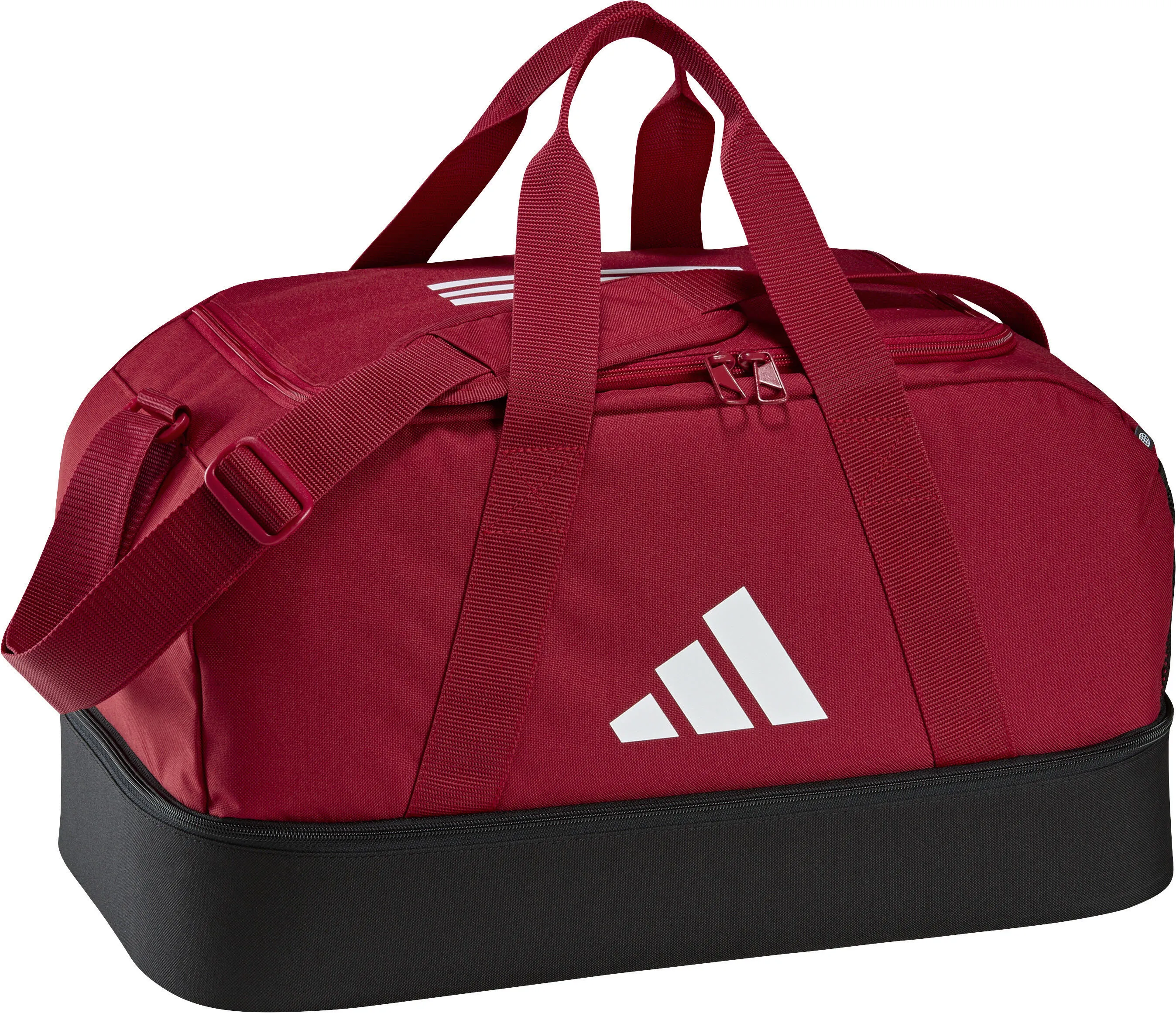 adidas Tiro League Duffelbag S Unisex Sporttasche Fußballtasche rot/schwarz