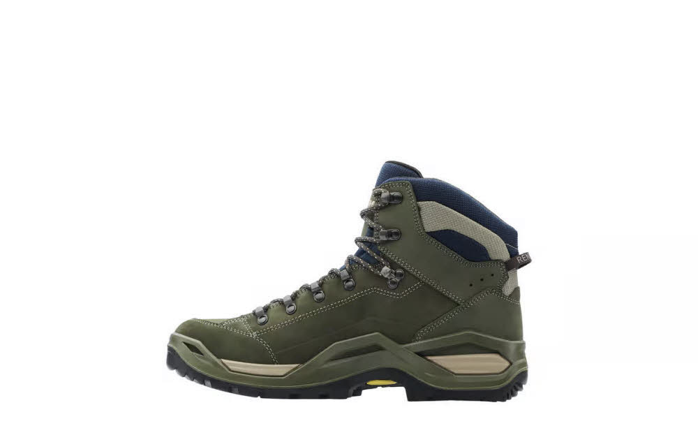 LOWA RENEGADE EVO GTX MID Herren Wanderschuhe Trekkingschuhe Mid oliv/navy