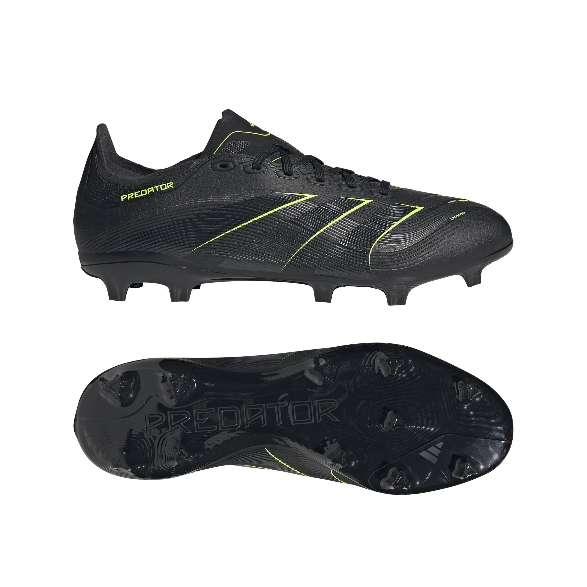 adidas PREDATOR LEAGUE FG/MG Unisex Fußballschuhe Stollenschuhe cblack/carbon/luclem