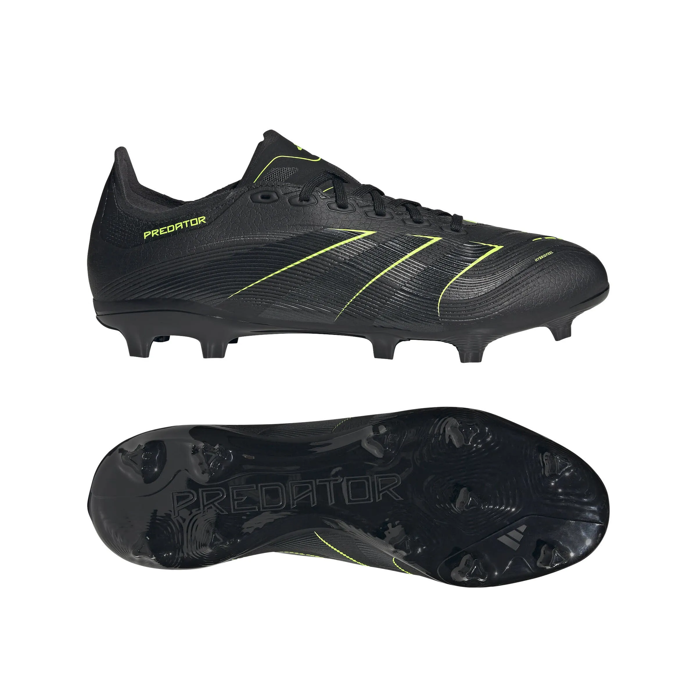 adidas PREDATOR LEAGUE FG/MG Unisex Fußballschuhe Stollenschuhe cblack/carbon/luclem