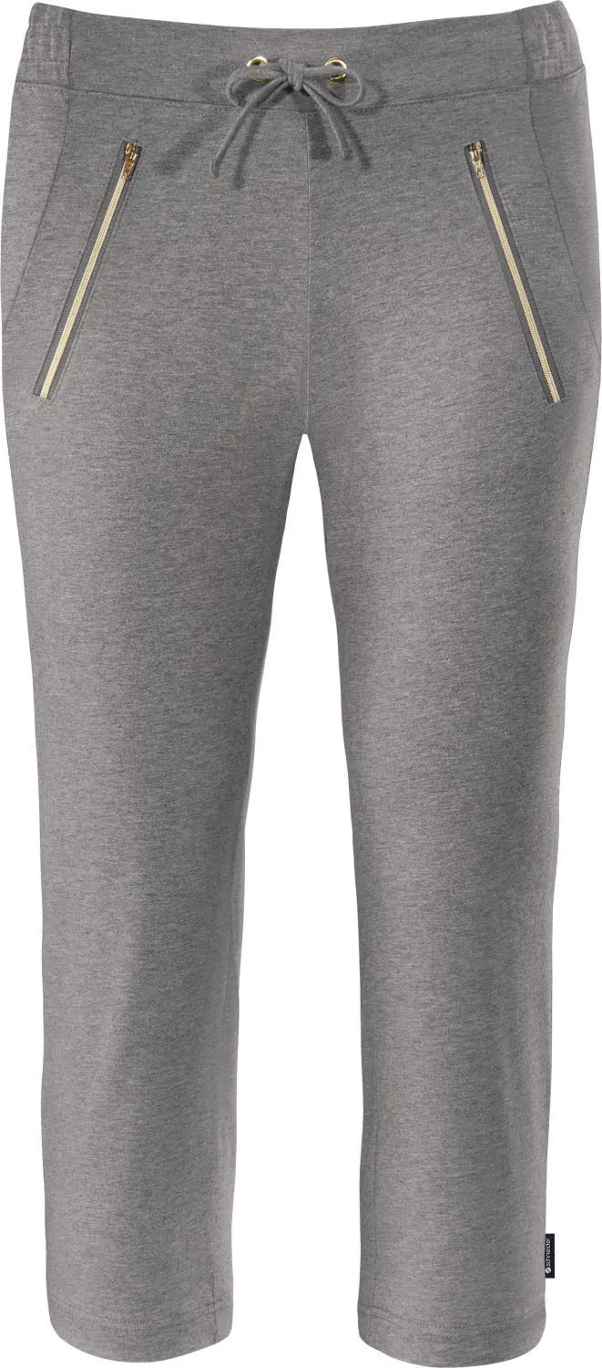 SCHNEIDER ODESSAW-3/4-HOSE Damen Jogginhose Trainingshose grau NEU