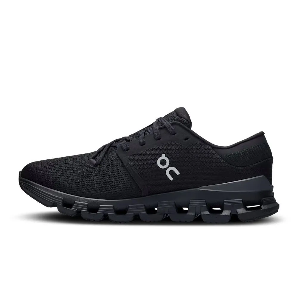 ON Cloud X 4 Damen Freizeitschuhe Sneaker schwarz
