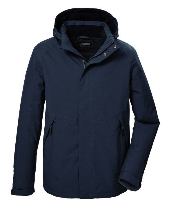 Killtec KOW 4 Herren Kapuzenjacke Funktionsjacke blau