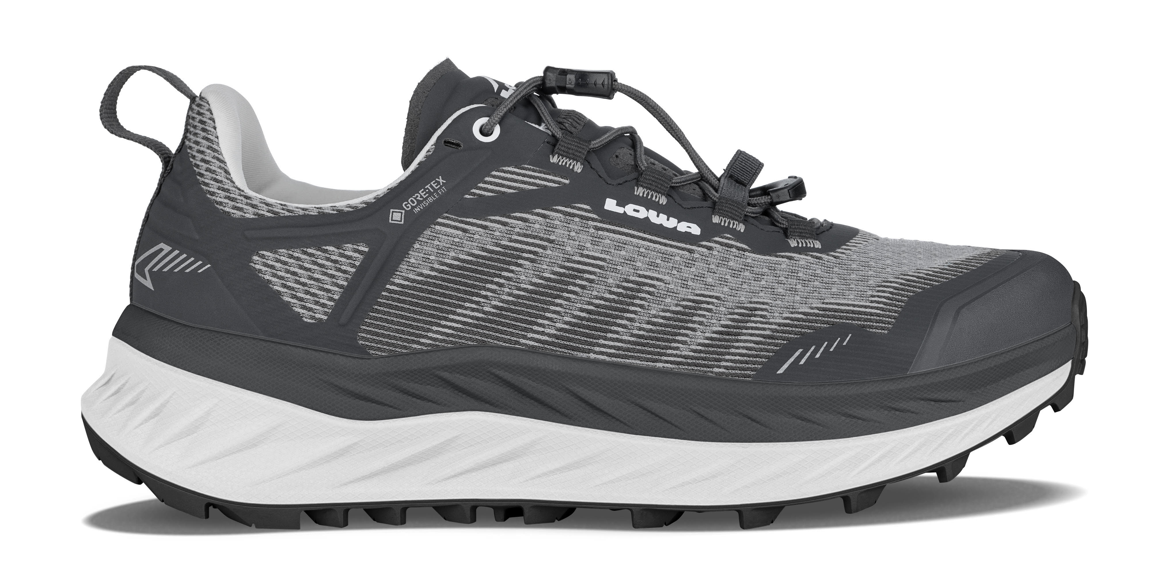 Lowa Fortux GTX Wanderschuh Trekkingschuh wasserdicht leicht Damen grau