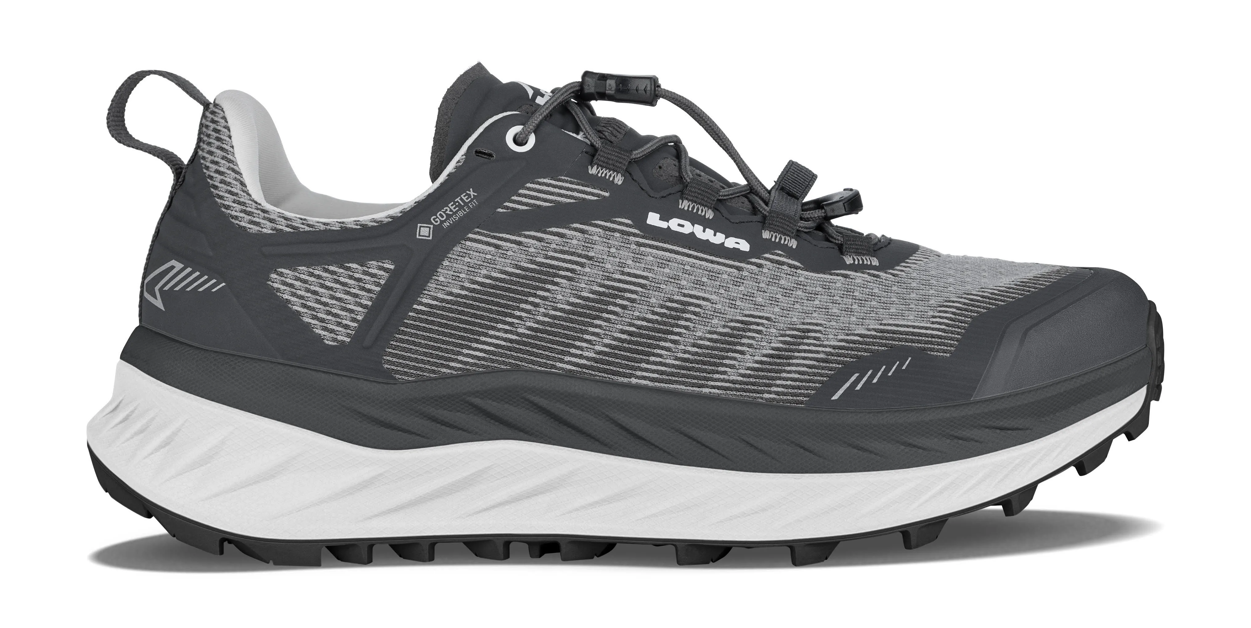 Lowa Fortux GTX Wanderschuh Trekkingschuh wasserdicht leicht Damen grau