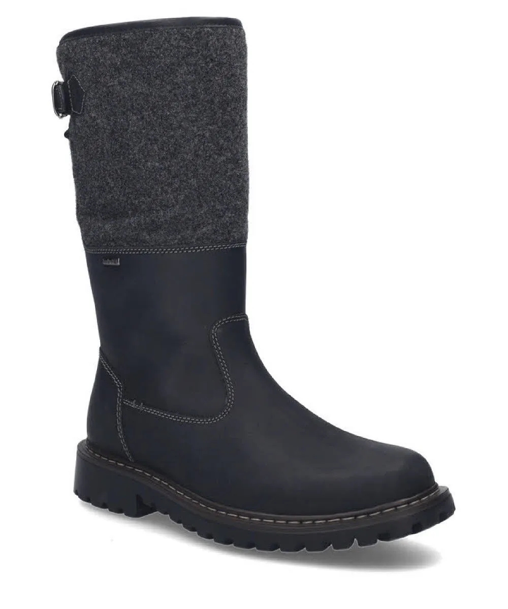 Josef Seibel Chance 41 Herren Stiefel Stiefeletten schwarz