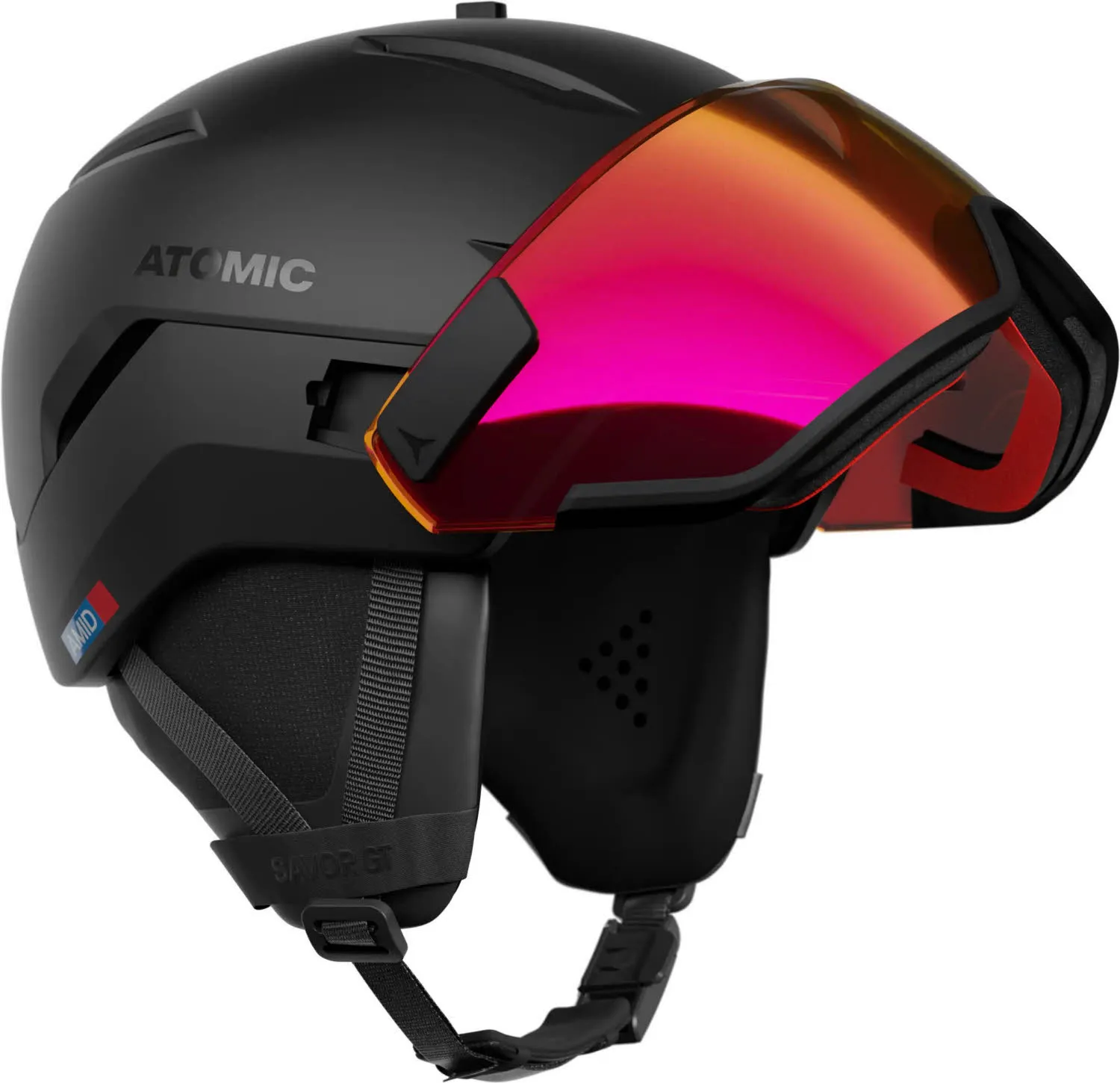Atomic SAVOR GT AMID VISOR PHOTO Unisex Skihelm Visierhelm schwarz