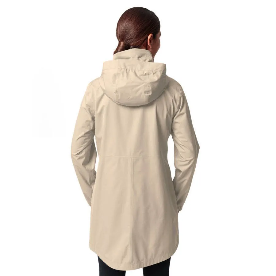 Vaude Escape Regen-Parka Damen Outdoorjacke Regenjacke beige