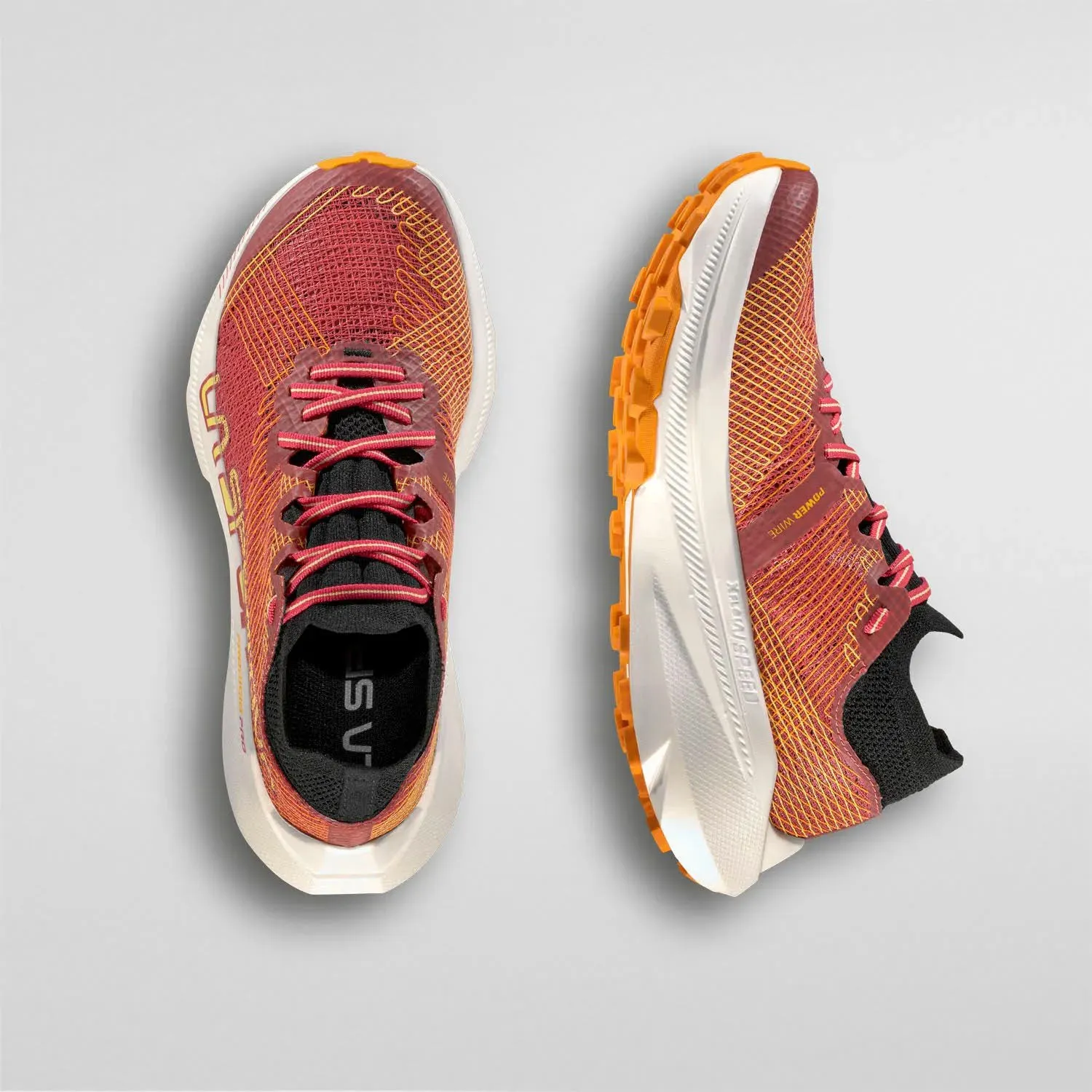 La Sportiva Prodigio Pro Damen Trailrunning-Schuhe Mineral Red/Banana