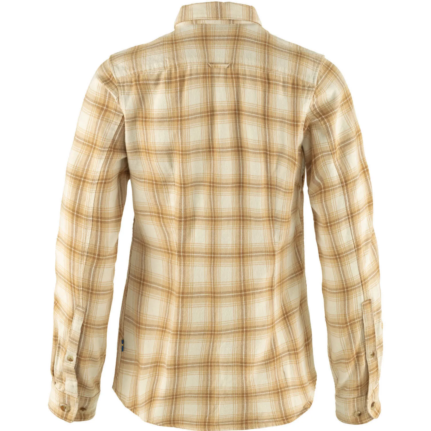 Fjällräven Övik Flannel Damen Hemd weiss