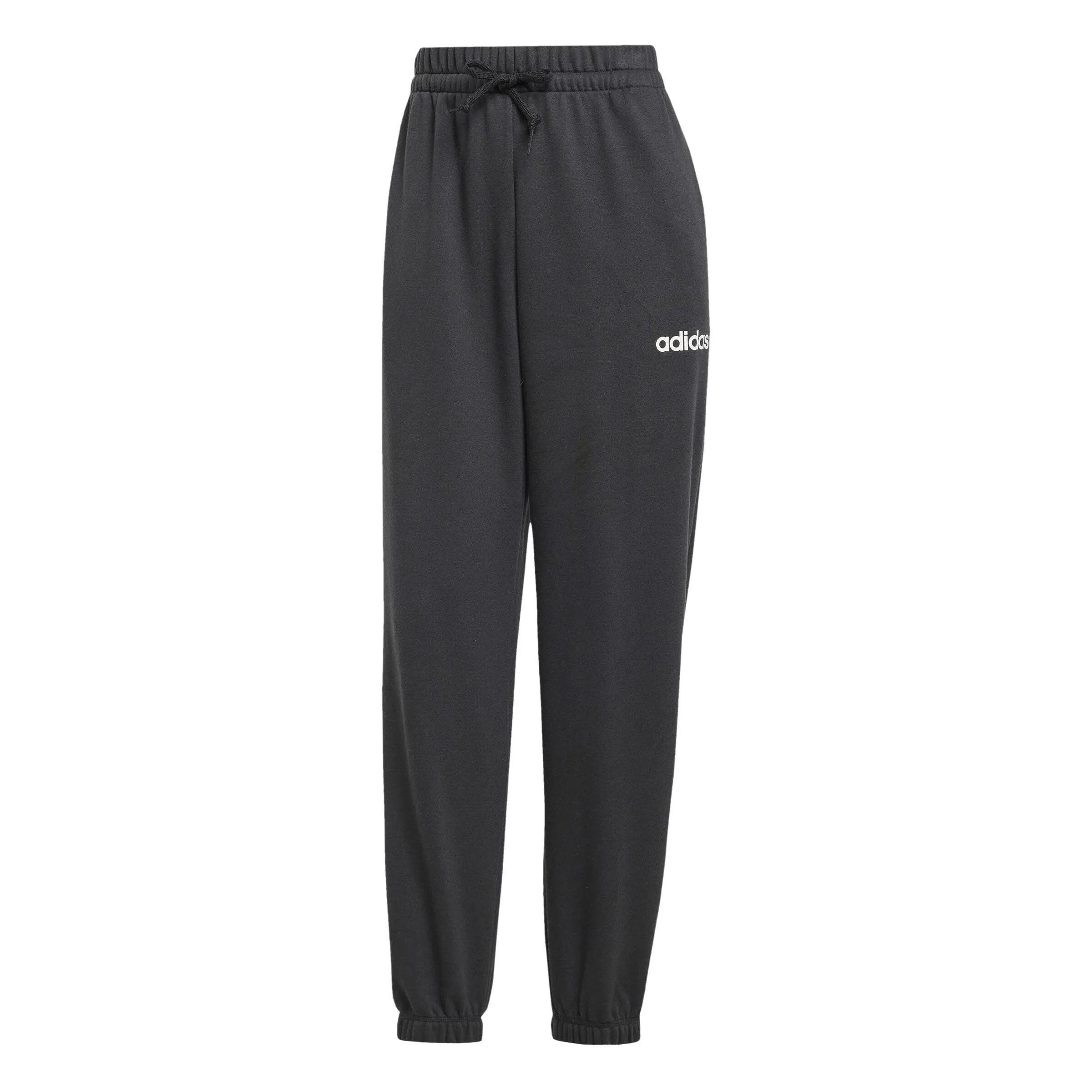 adidas Essentials Linear French Terry Cuffed Hose Sweathose Damen schwarz