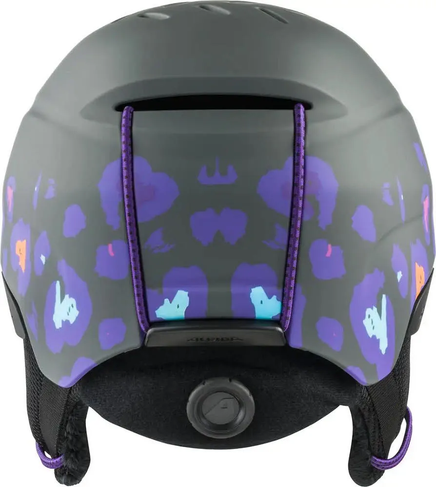 Alpina PIZI Kinder Skihelm Snowboardhelm midnight-grey leo matt