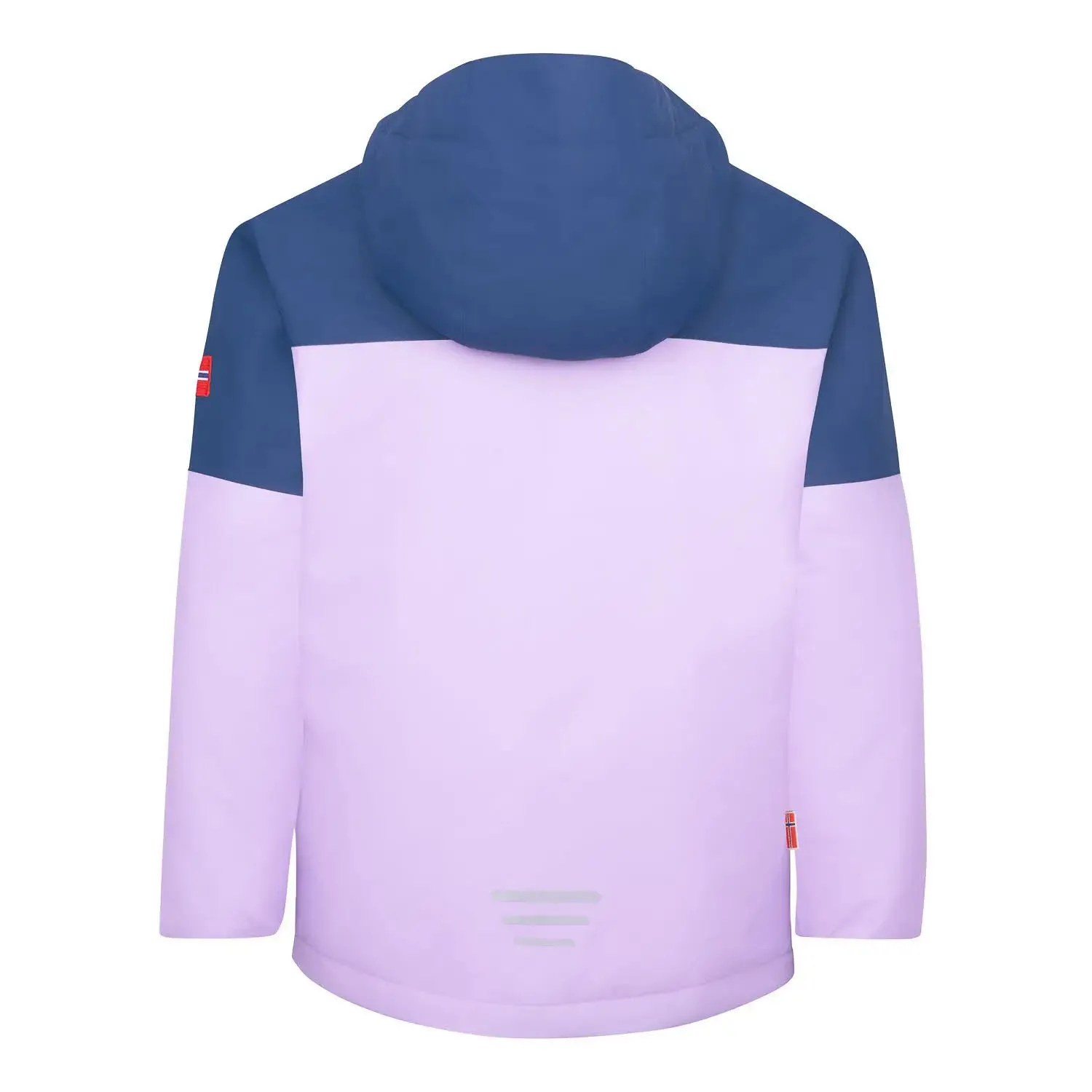 Trollkids Eikedalen Jacket Kinder Mädchen Skijacke Snowboardjacke wasserdicht mit Kapuze lila