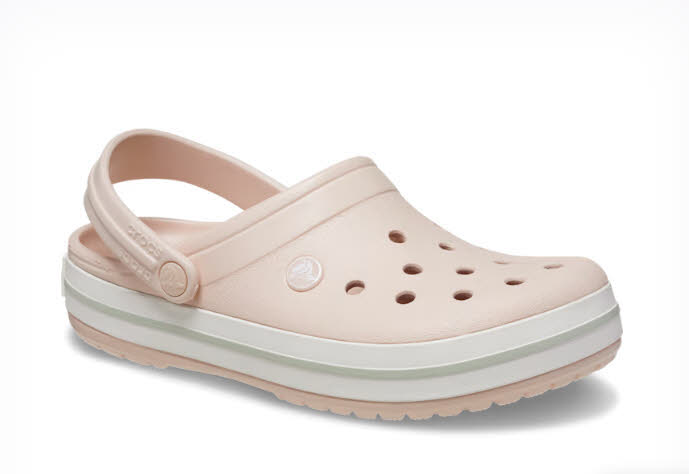 Crocs Crocband Clog Hausschuh Gartenschuh Damen beige