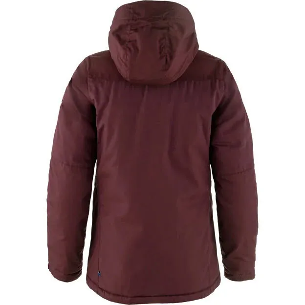Fjällräven Stina Padded Freizeitjacke Winterjacke Damen rot