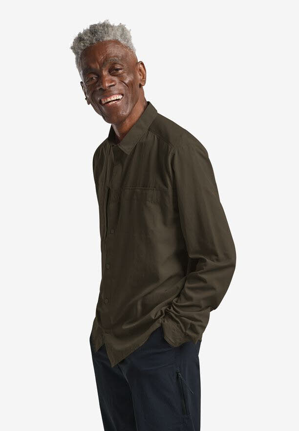 Jack Wolfskin Sierra Canyon Ls Männer Funktionshemd UV Schutz