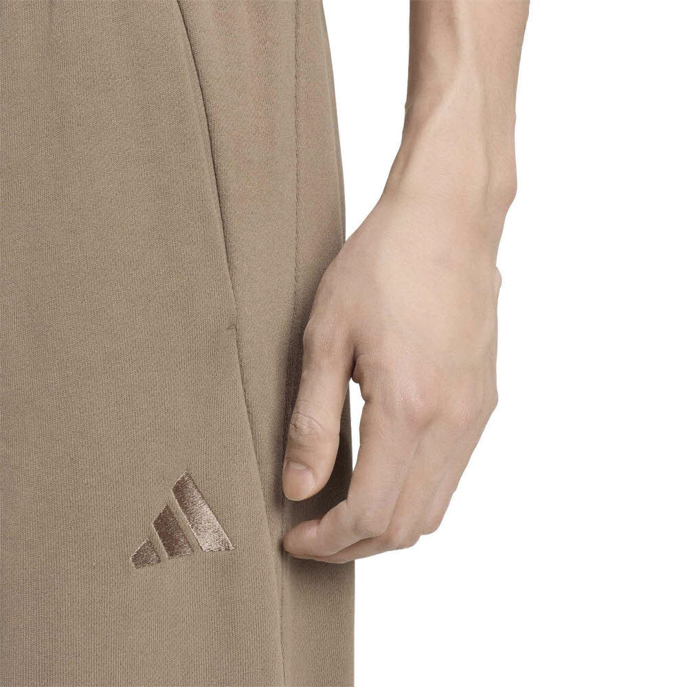 adidas KIT HOSE Herren Jogginghose weit geschnitten khaki six