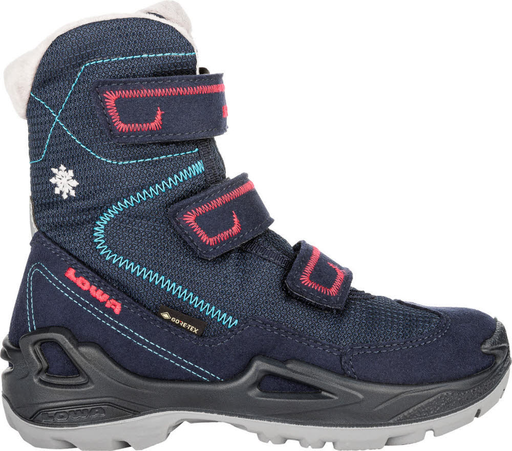 Lowa MILO GTX HI Mädchen Winterstiefel blau