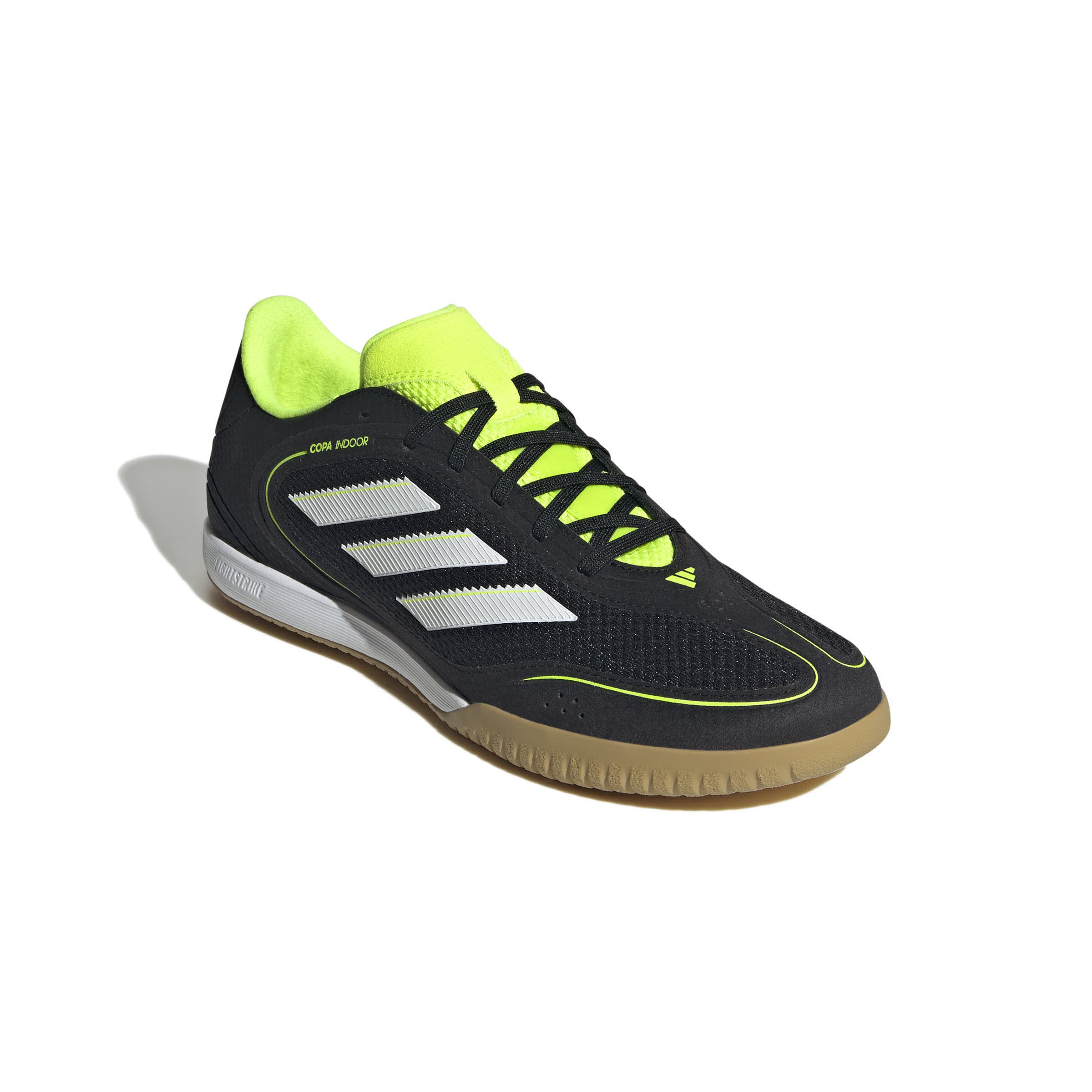 adidas COPA INDOOR COURT LEAGUE Unisex Fußballschuhe Hallenschuhe cblack/ftwwht/luclem
