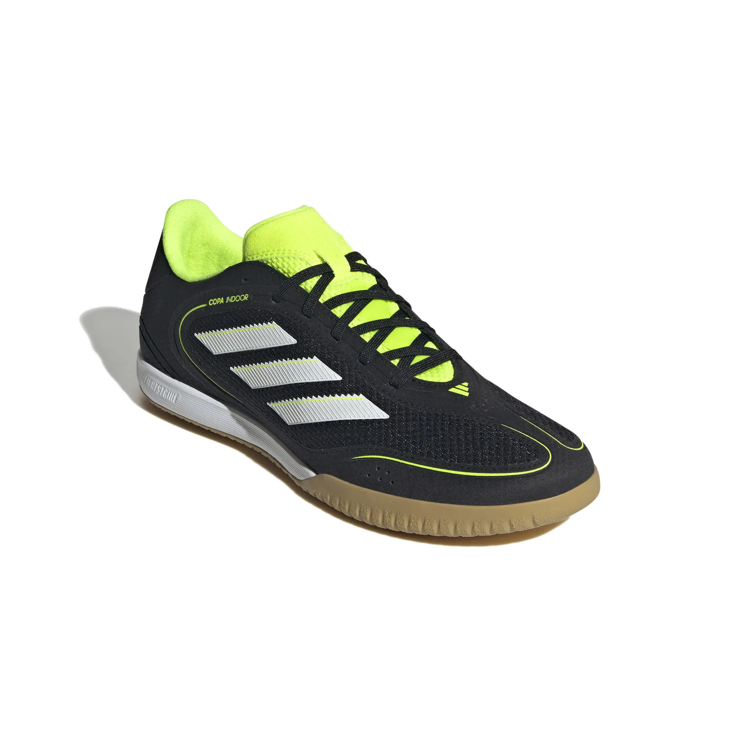 adidas COPA INDOOR COURT LEAGUE Unisex Fußballschuhe Hallenschuhe cblack/ftwwht/luclem