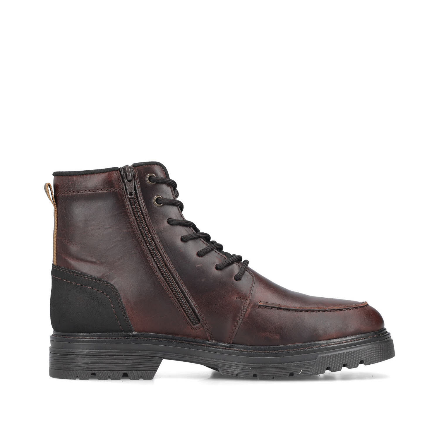 Rieker HWK Herren Stiefel Herren Schnürstiefel Winterstiefel braun