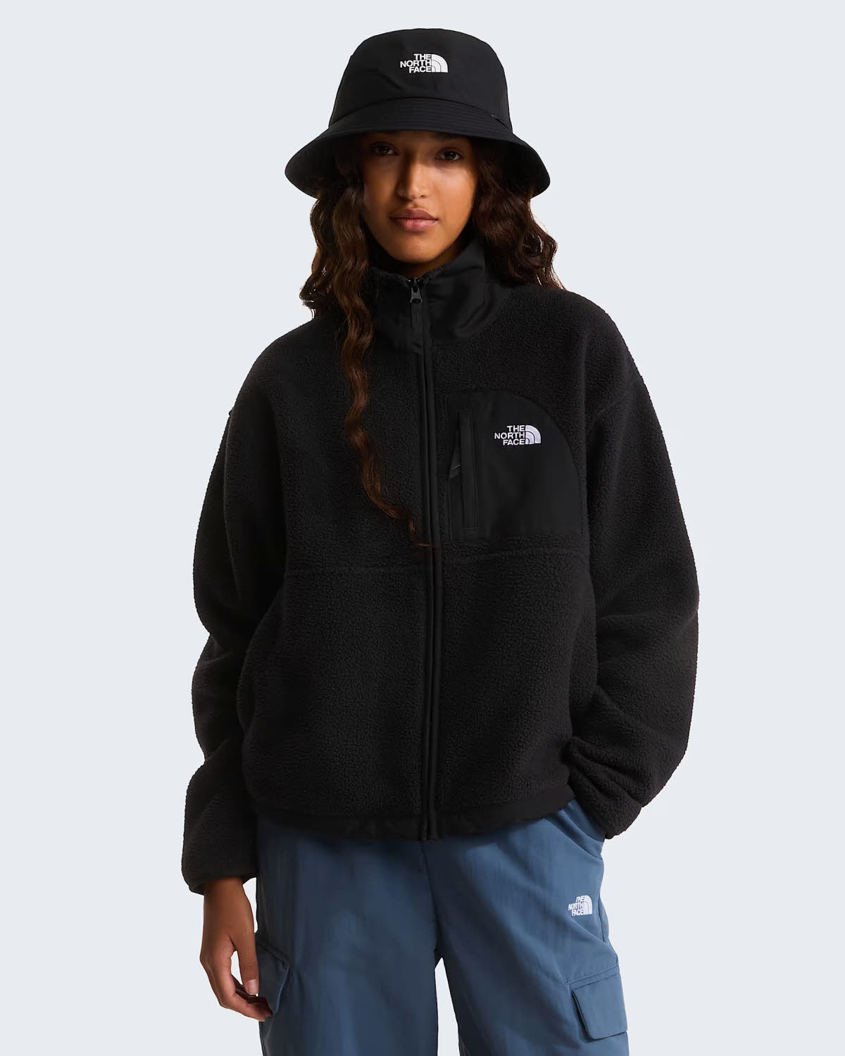 The North Face Yumiori Off-Peak Damen Fleecejacke Funktionsjacke schwarz