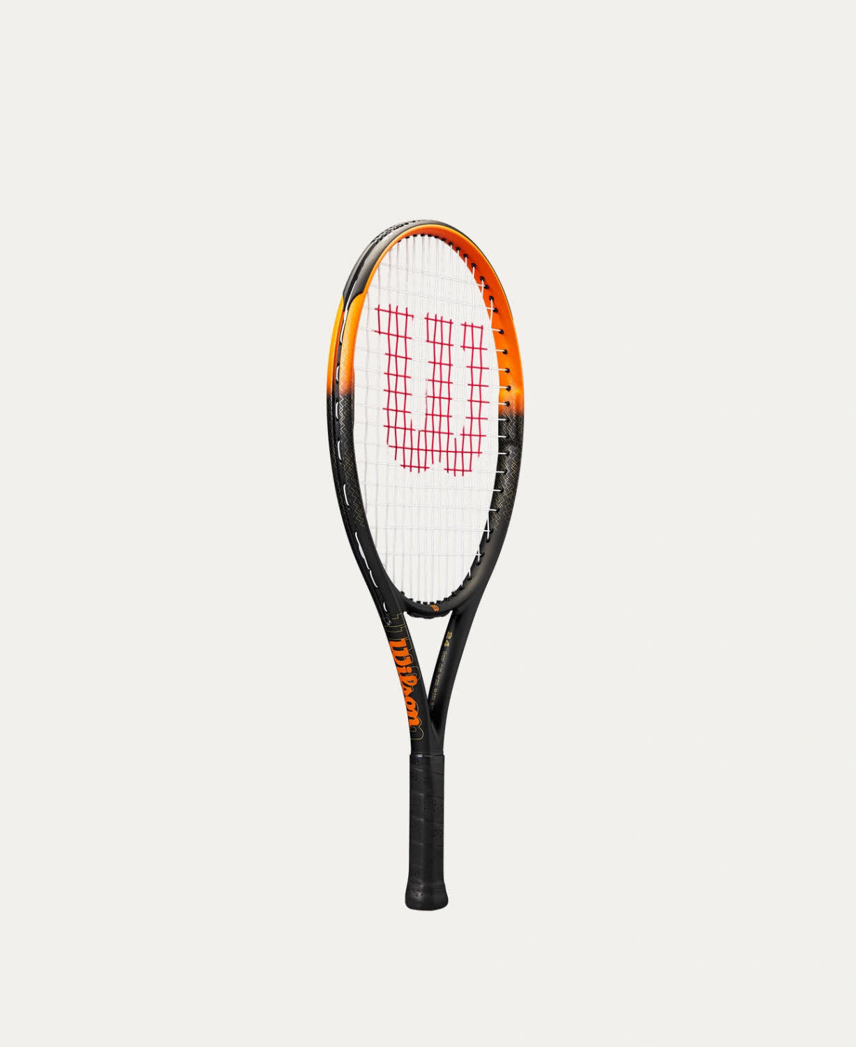 Wilson BURN SPIN JR 24 Kinder Tennisschläger schwarz/orange