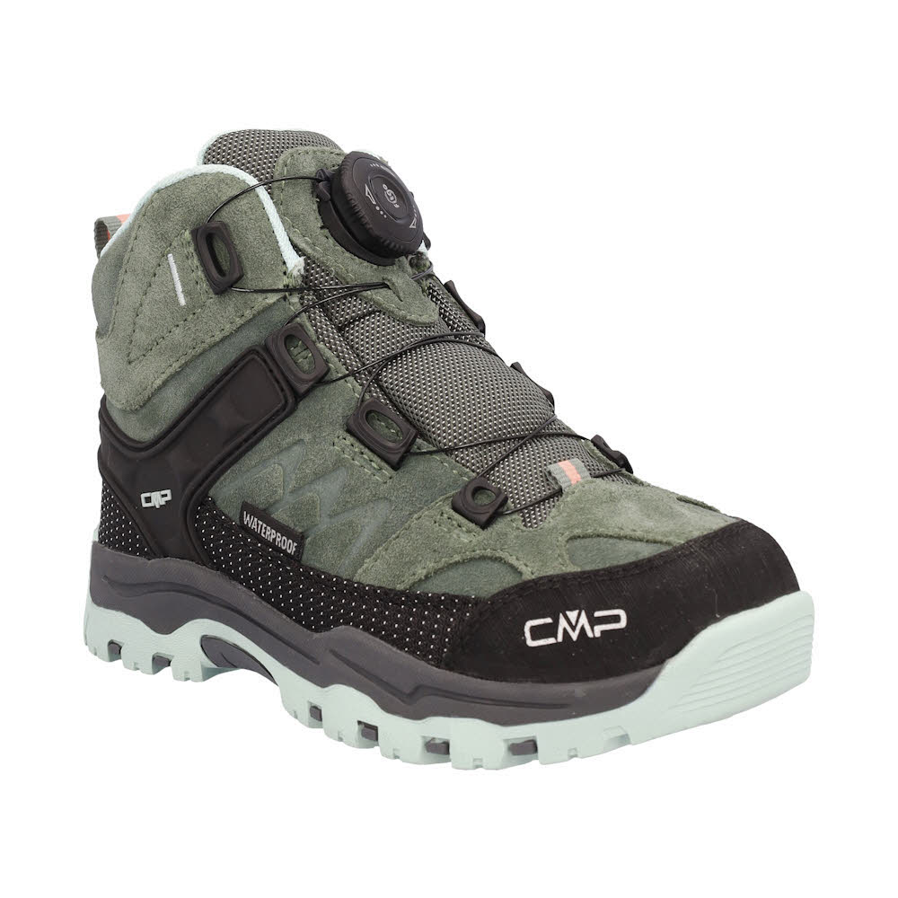 CMP KIDS KIRUNA MID FITGO WP Kinder Wanderschuhe Mid musk/jade