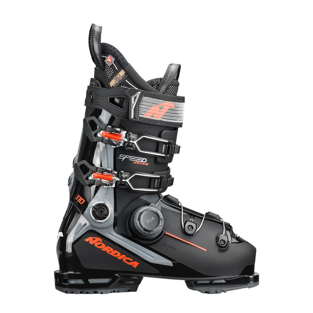 Nordica SPEEDMACHINE 3 110 BOA GW Unisex Skischuhe Skiboots schwarz/rot
