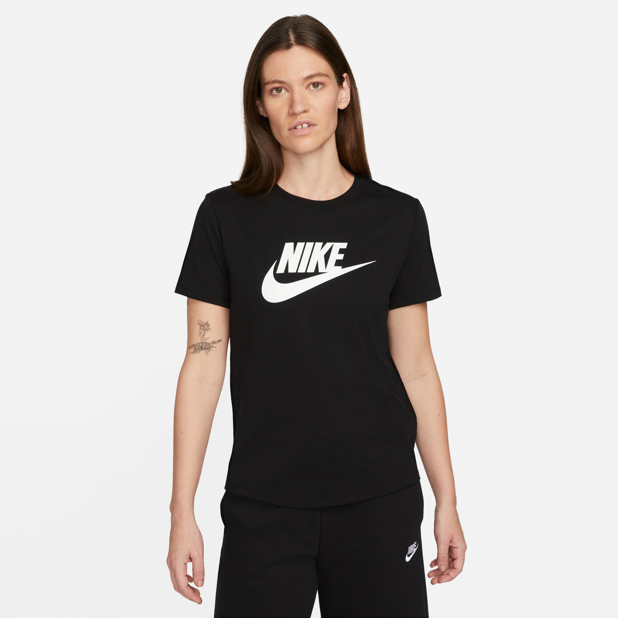 Nike Sportswear Essentials Shirt Damen schwarz