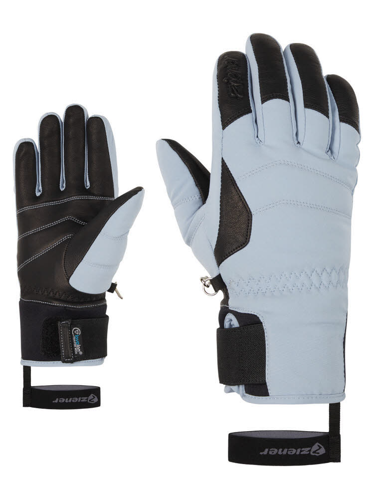 Ziener KALE-Z AS® AW glove lady Damen Skihandschuhe Snowboardhandschuhe blau
