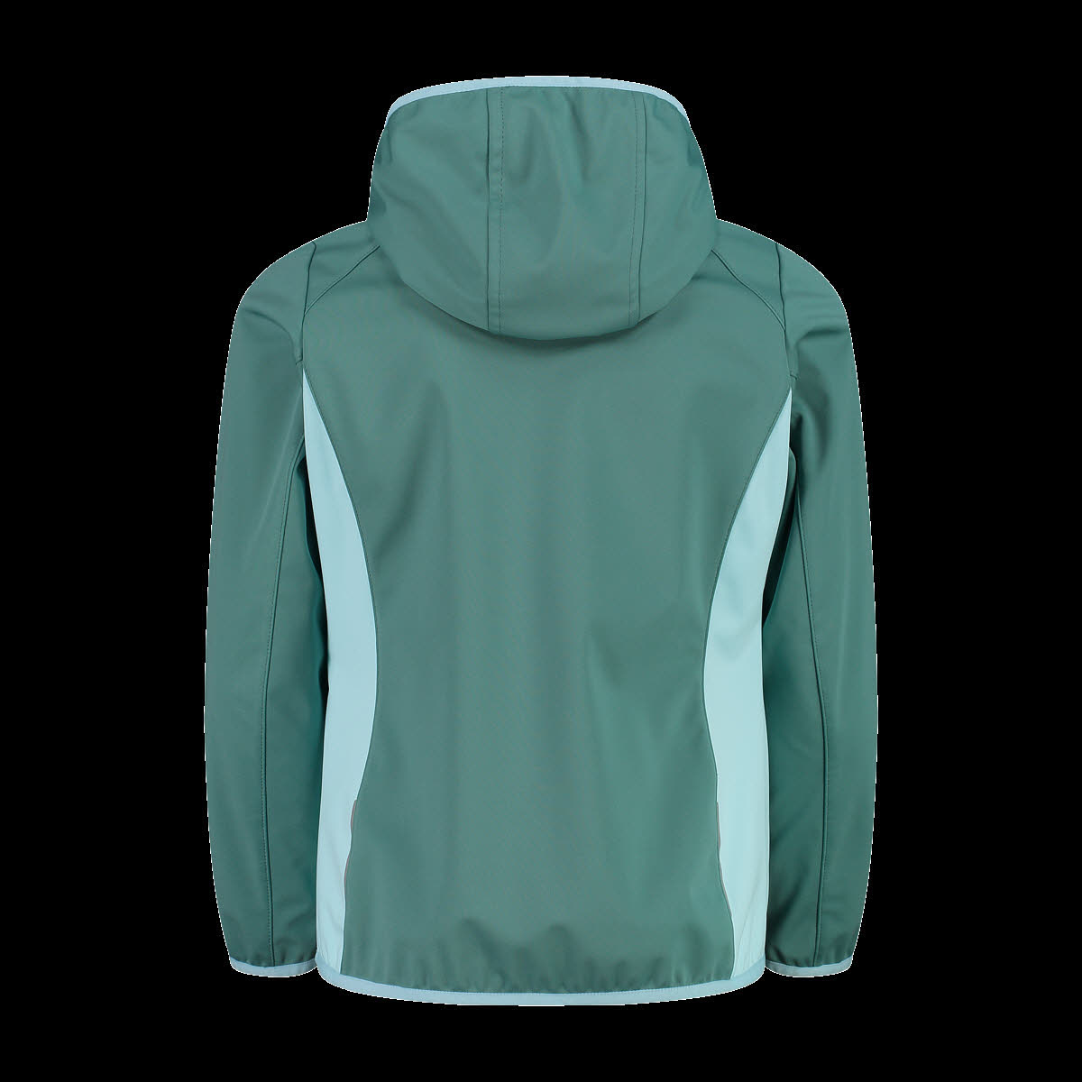 CMP Mädchen Softshelljacke Kapuzenjacke blaugrün